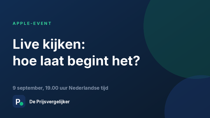 Apple-event live kijken: 9 september 2026, 19.00 uur Nederlandse tijd