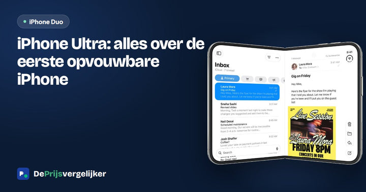 iPhone Ultra: alles over de eerste opvouwbare iPhone
