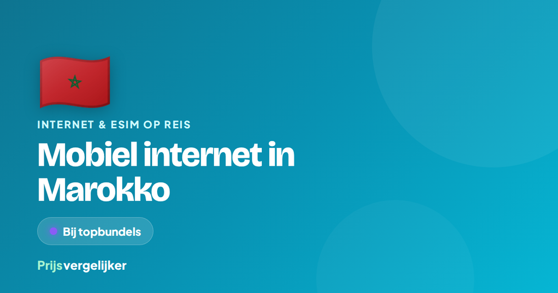 Mobiel internet in Marokko