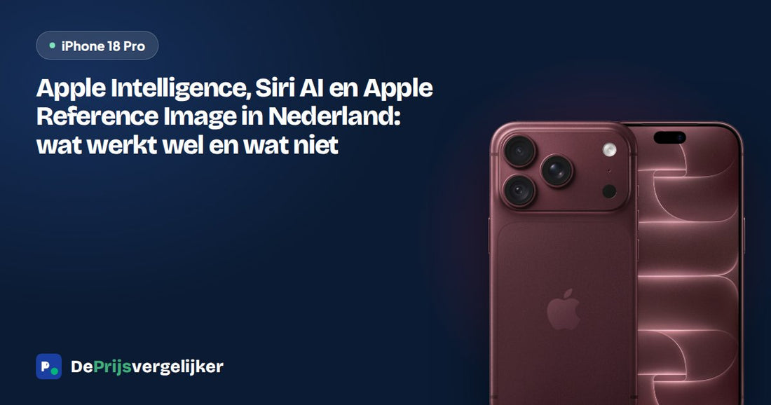 Apple Intelligence, Siri AI en Apple Reference Image in Nederland: wat werkt wel en wat niet