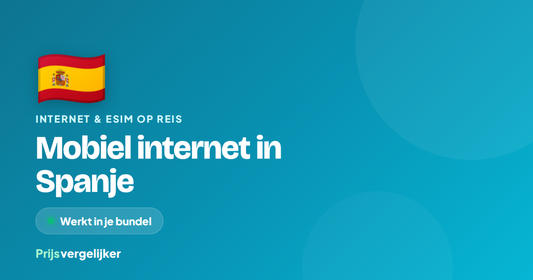 Mobiel internet in Spanje