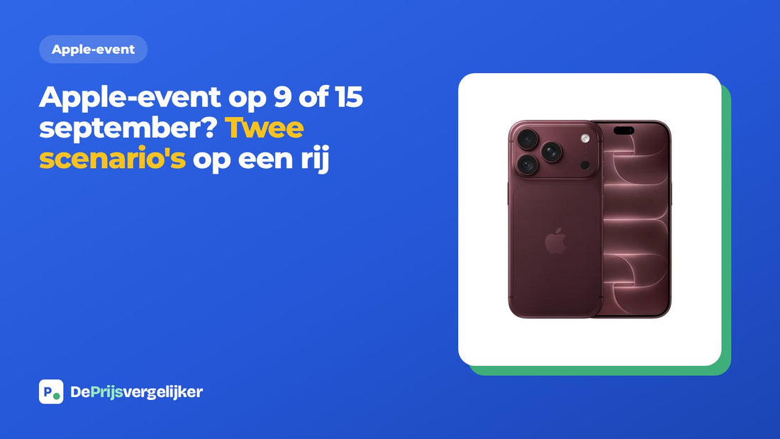 Apple-event op 9 of 15 september? Twee scenario's op een rij