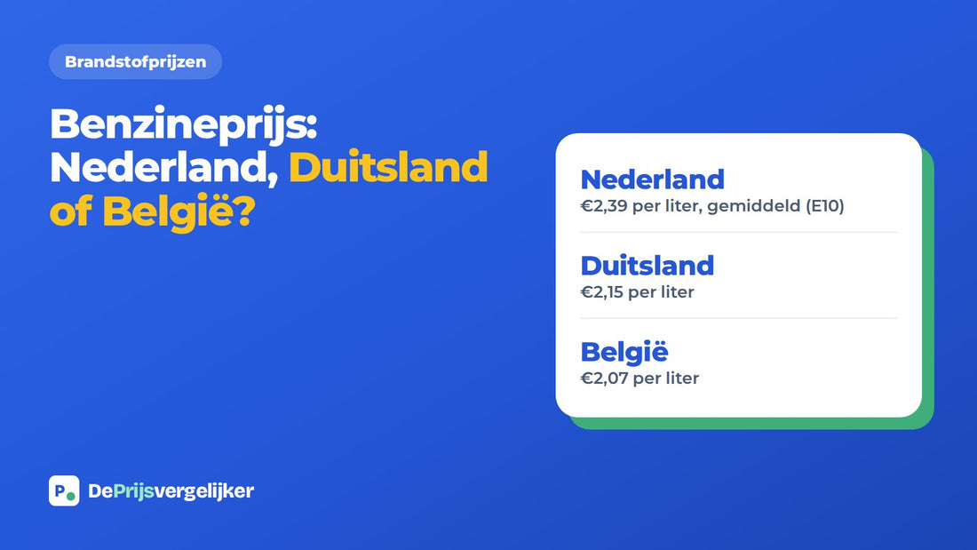 Benzineprijs Nederland, Duitsland en België: waar tank je nu het goedkoopst?