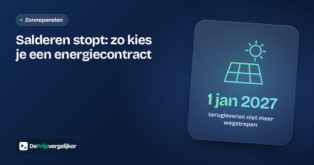 Salderen stopt op 1 januari 2027