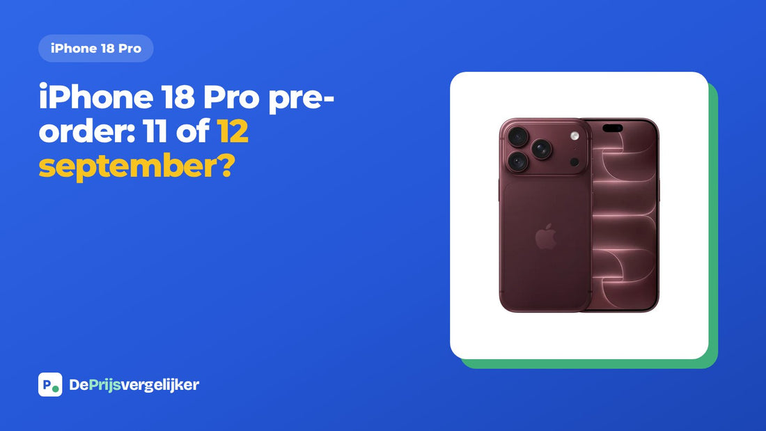 iPhone 18 Pro pre-order: 11 of 12 september?