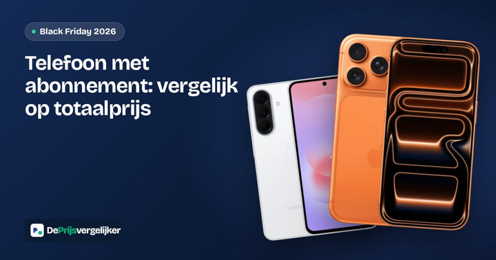 Telefoon met abonnement Black Friday 2026: goedkoopste deals en sim only