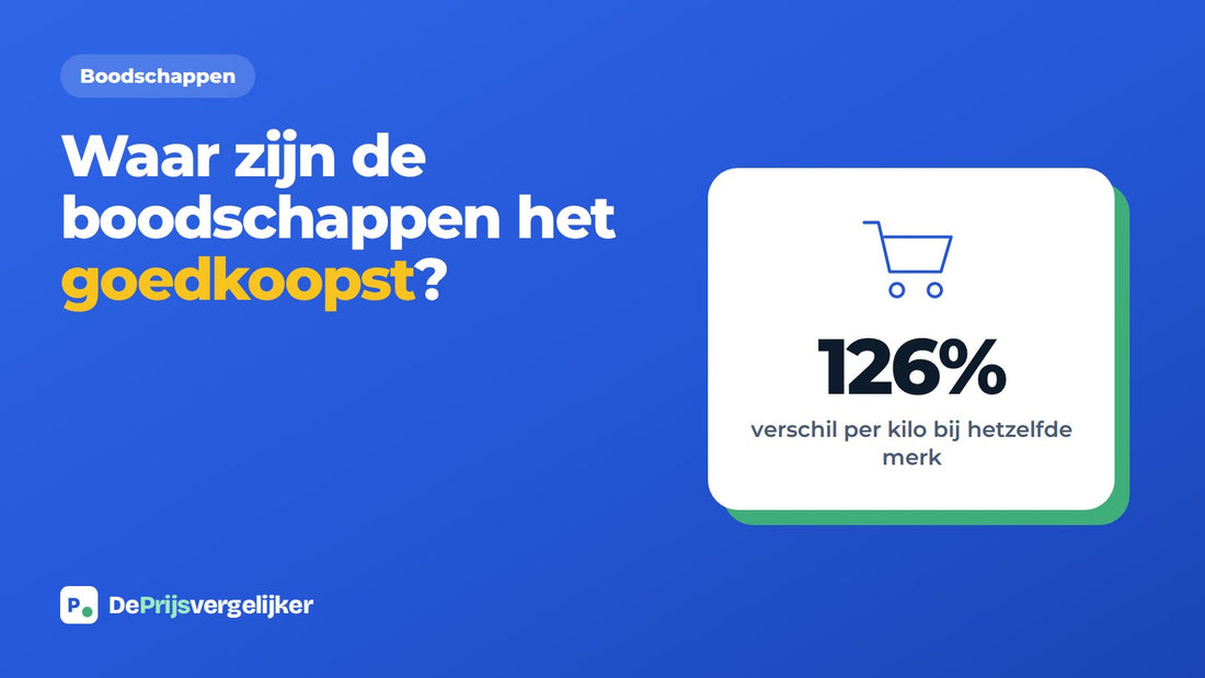 Waar zijn de boodschappen het goedkoopst? Wat de aanbiedingen van deze week laten zien